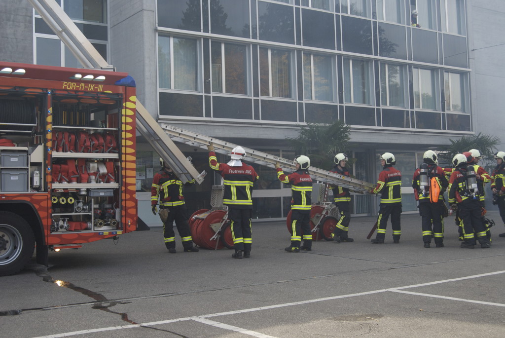 Hauptübung der Feuerwehr AMG 2015
